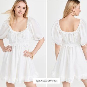 En Saison | NWT White Danielle Dress Vintage Style 100% Cotton